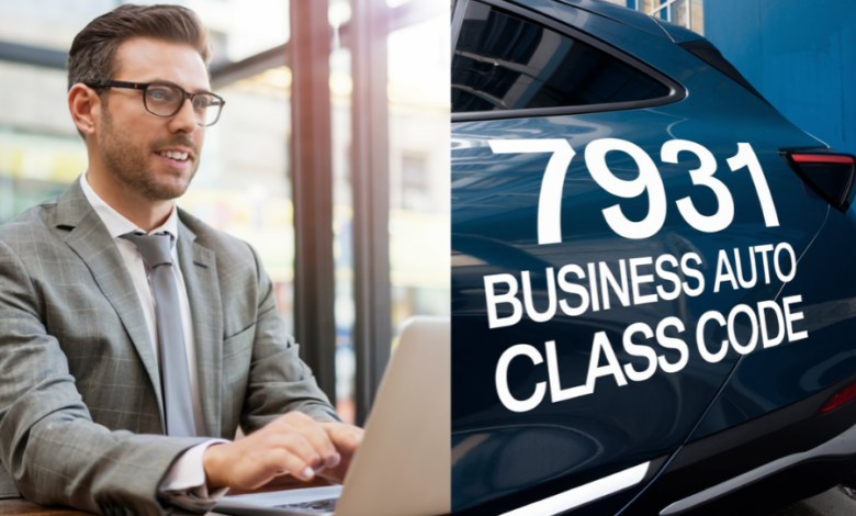 7931 business auto class code