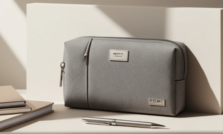 misfit stone grey tcmc pouch stationery