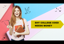 shy college coed needs money